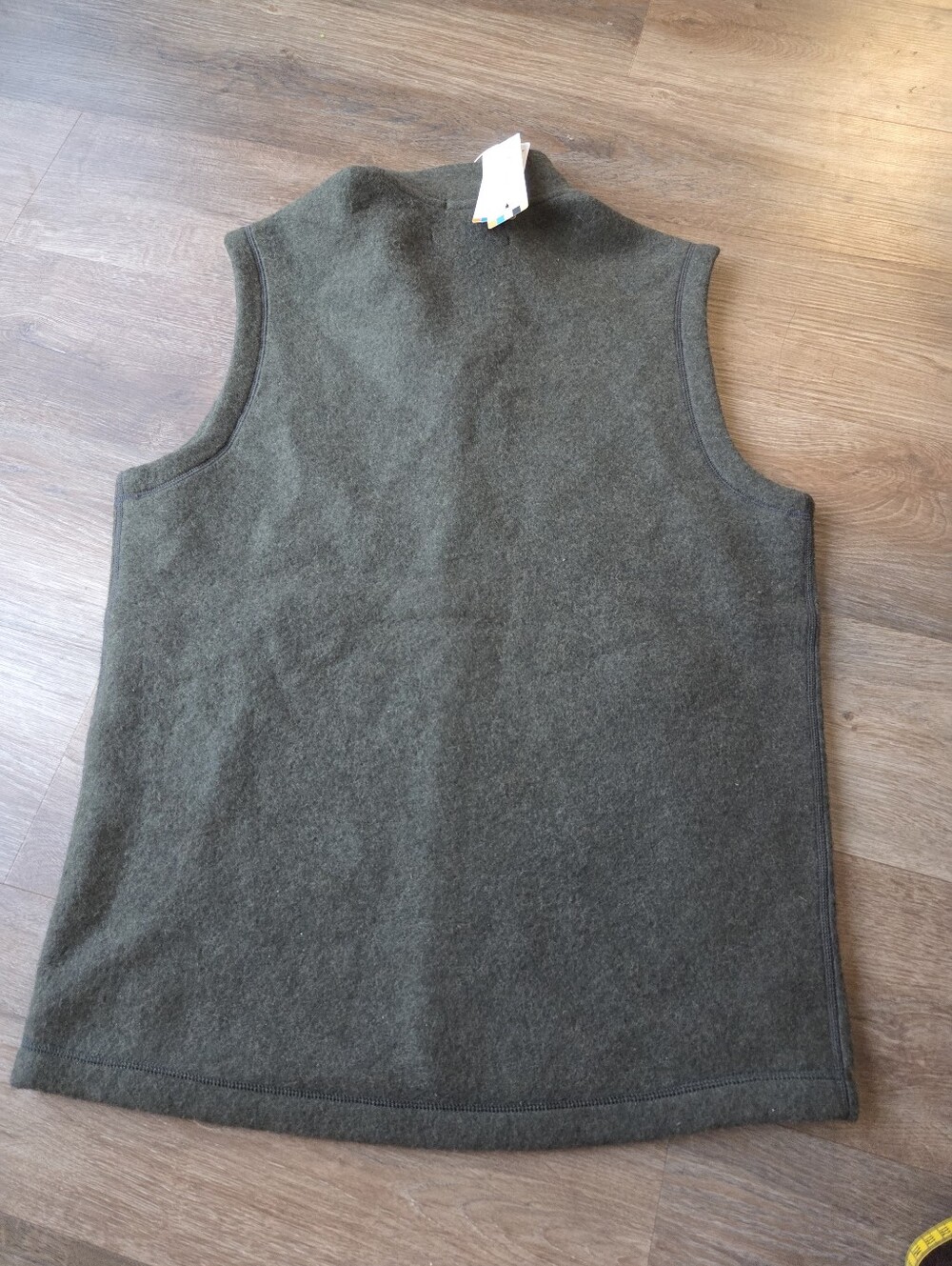 NWT Smartwool Hudson Trail Fleece Vest North Woods Mens Size Large Full Zip - Picture 10 of 10
